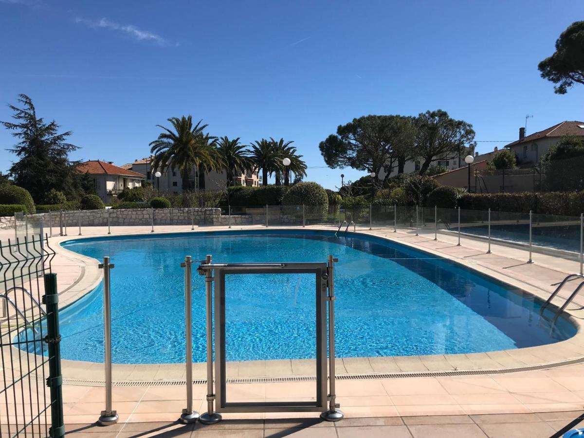 Appartement 2 Pieces, Renove, 2 Piscines+Tennis, Mer, Climatisation Antibes Buitenkant foto