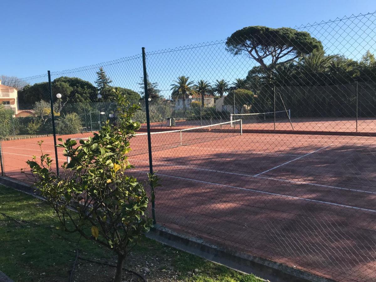 Appartement 2 Pieces, Renove, 2 Piscines+Tennis, Mer, Climatisation Antibes Buitenkant foto
