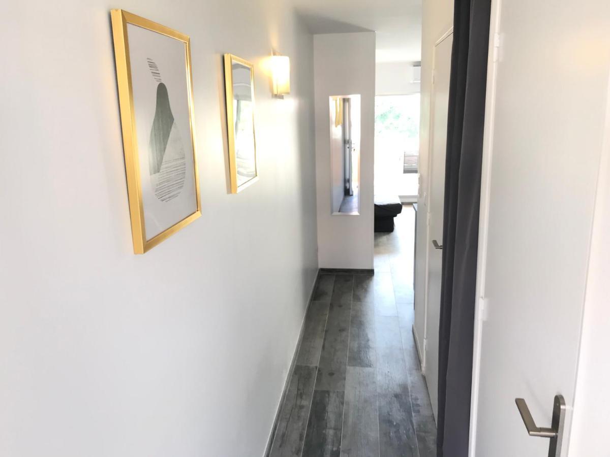 Appartement 2 Pieces, Renove, 2 Piscines+Tennis, Mer, Climatisation Antibes Buitenkant foto